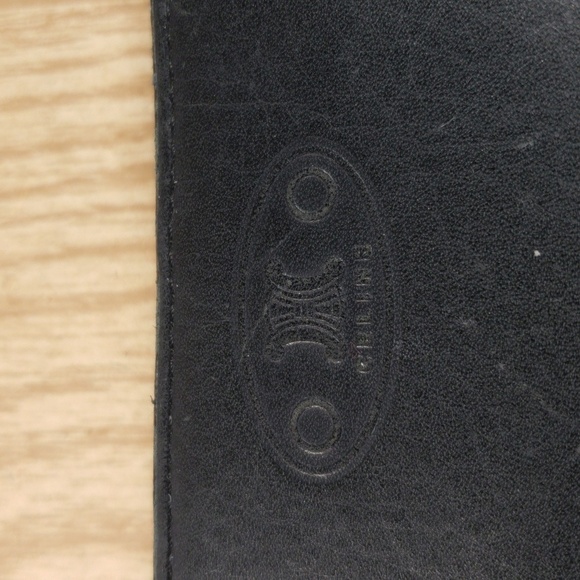 Céline Black Leather Zip Wallet – Vintage, Long Style, Authentic Designer Wallet - Picture 3 of 13